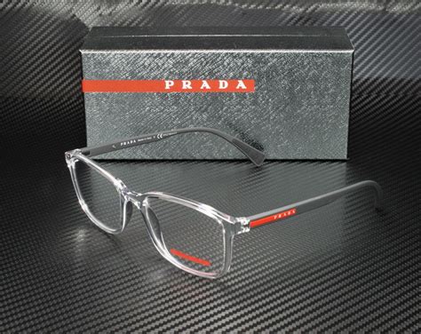 prada mens frames trnbrw|Prada rossa eyewear.